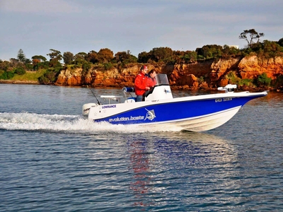 2023 EVOLUTION 552 AXIS CENTRE CONSOLE WITH YAMAHA 130HP FOURSTROKE FOR SALE