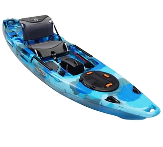 Brand new Feel Free Moken 12.5 V2 sit on top fishing kayak with rudder
