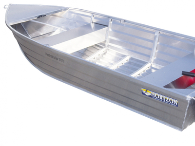 Brand new Horizon 350 Pathfinder V punt aluminium boat in stock