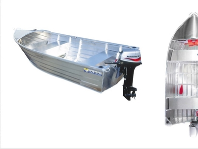 Brand new Horizon 3.75m Angler deep V bottom aluminium boat in stock