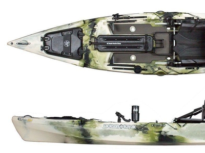 Brand new Jackson Cuda 12 sit on/stand up fishing kayak with rudder reduced from $2499 to $1899!!!