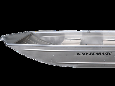 Brand new Savage 320 Hawk aluminium boats in stock.