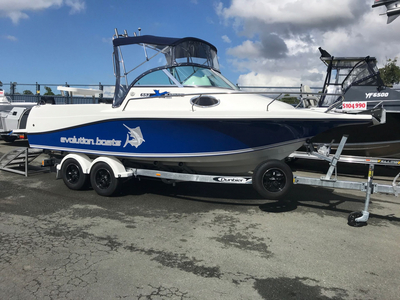 NEW 2023 EVOLUTION 552 PLATINUM WITH YAMAHA 130HP FOURSTROKE FOR SALE
