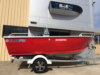 New 4.5 Bluefin Scoundrel With 60HP Four Stroke