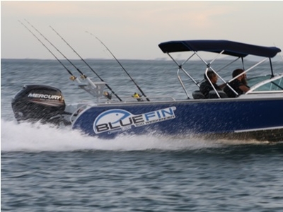 New 5.40m BlueFin Weekender with New 90Hp EFI 4-Stroke