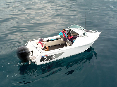 New Model QUINTREX 590 OCEAN SPIRIT Our Pack 4 Powered with a F150 HP Yamaha