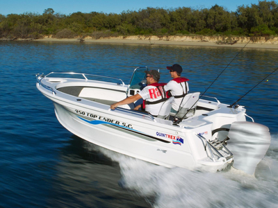 NEW QUINTREX 450 TOP ENDER Pro Pack 70HP 4-STROKE YAMAHA FOR SALE