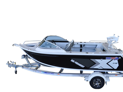 New Quintrex 500 Fishabout Pack 3 fitted with a F90HP EFI 4 stroke
