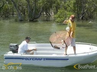 POLYCRAFT 410 CHALLENGER Open Boat Powered by a Yamaha F40 Package 1