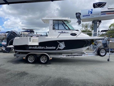PRICE SLASHED ON NEW 2023 EVOLUTION 600 TOURNAMENT ENCLOSED WITH YAMAHA F250 DES FOR SALE