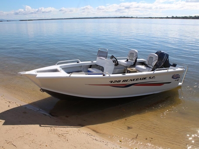 Quintrex 420 Renegade SC(Side Console) + Yamaha F50hp 4-Stroke - Pack 3 for sale online prices