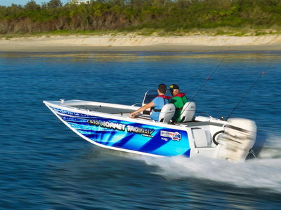 QUINTREX 450 HORNET SC WITH F60HP YAMAHA FOURSTROKE FOR SALE