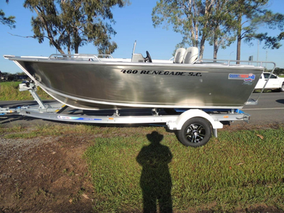 Quintrex 460 Renegade SC(Side Console) + Yamaha F60hp 4-Stroke - Pack 1 for sale online prices