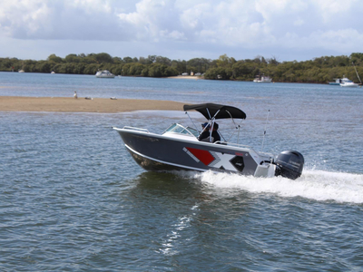 Quintrex 520 Cruiseabout BOW RIDER Our Pack 4 Powered by the F115HP Yamaha EFI 4 Stroke