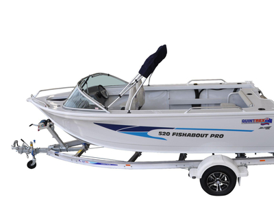 Quintrex 520 Fishabout Pro fitted with a F115HP EFI 4 stroke