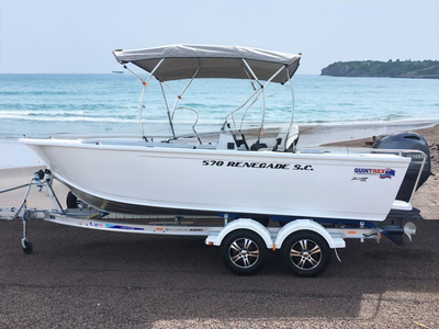 Quintrex 570 Renegade SC(Side Console) + Yamaha F115hp 4-Stroke - Pack 3 for sale online prices