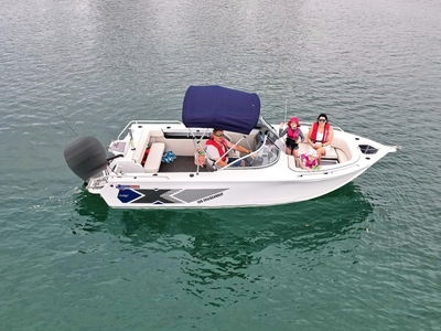 Quintrex 590 Cruiseabout Pack 1 with Yamaha F150HP 4-Stroke
