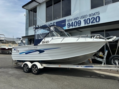 QUINTREX 610 COAST RUNNER WITH YAMAHA 150HP 4 STROKE 2013 PACKAGE