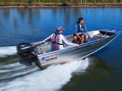 Quintrex F370 Outback Explorer + Yamaha F25hp 4-Stroke - Pack 2 for sale with online prices