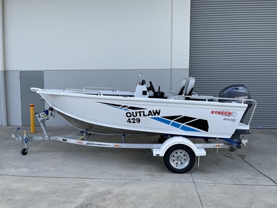 Stacer 429 Outlaw Side Console Yamaha F50 2024 Model