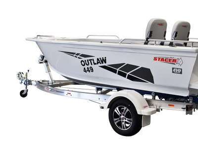 Stacer 449 Outlaw TS - Aluminium Fishing Boats for Sale Perth WA