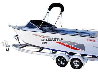 Stacer 589 Seamaster - Aluminium Fishing Boat / Runabout Perth WA