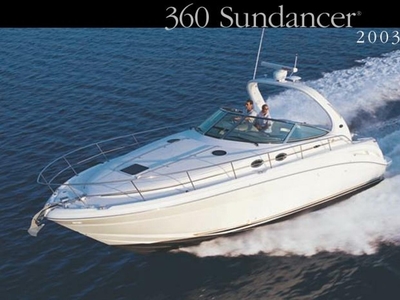 39' 2003 Sea Ray 360 Sundancer