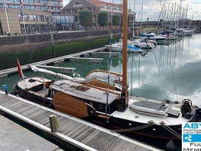 For Sale: 1896 Classic Yacht Dutch Barge - Tjalk Pavilion Dutch Sailing Barge