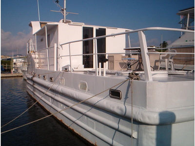 1985 Marinette Marine Navy Landing Craft Conversion powerboat for sale in Florida