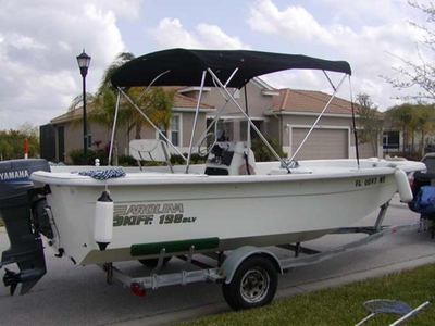 2008 Carolina Skiff 198 DLV powerboat for sale in Florida