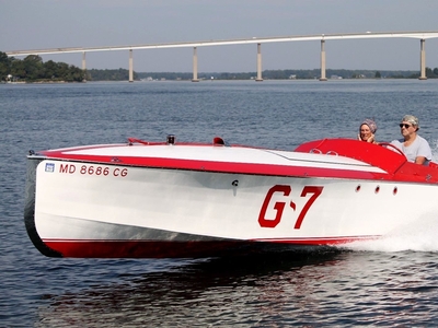 Custom Built Gentleman's Race Boat Hacker Miss APBA