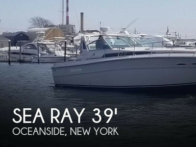 Sea Ray 390 Express Cruiser - Rebuilt CAT Diesels