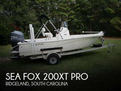 2012 Sea Fox 200xt Pro