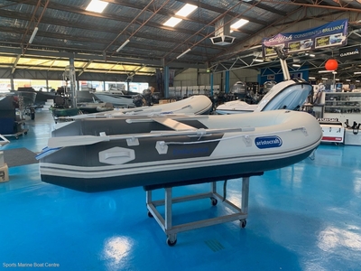 NEW ARISTOCRAFT ENDURANCE 2.9M PVC INFLATABLE BOAT WITH ALUMINIUM HULL