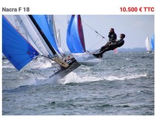 2011 Nacra F18 infusion mk2 sailboat for sale in California