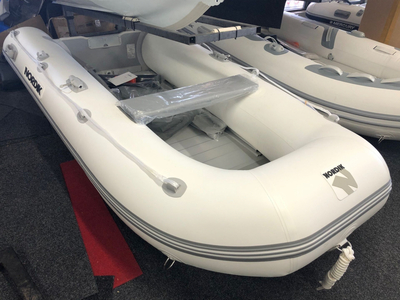Brand new Nordik 320 ALU floor inflatable boat with welded seams reduced from $2999 to $2699!