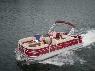 Outboard pontoon boat - 22 ENCORE PRO ANGLER Series - Manitou Pontoon Boats - sport-fishing / 10-person max.