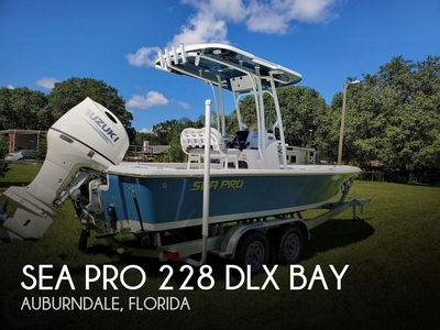 2020 Sea Pro 228 Dlx Bay