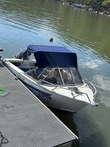 Quintrex power boat, 80hp Yamaha, good quality, reliable