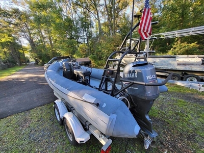 Avon Searider 20ft RIB RHIB Rigid Inflatable Boat 6meter SR6 Yamaha F150 Trailer