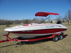 TAHOE 2150 DECK BOAT W/ MERC 150 4 STROKE FACTORY TRAILER AND COVER INCLUDED***** OBO