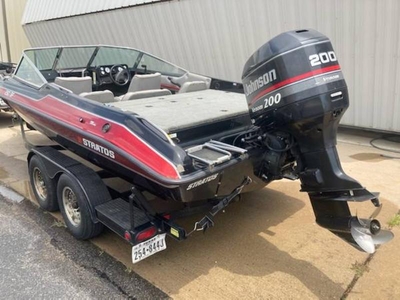 1998 Stratos 290 Fish and Ski powerboat for sale in Texas