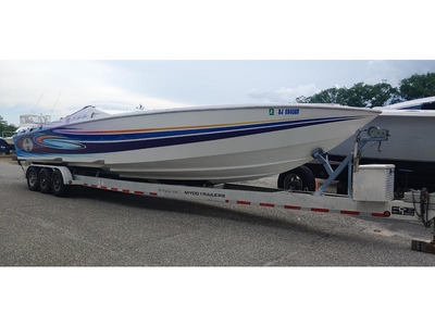 2004 Cigarette Top Gun Twin Step Lip Ship Edition powerboat for sale in New Jersey