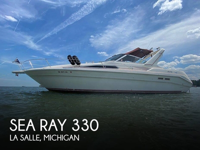 1992 Sea Ray 330 Express Cruiser in La Salle, MI
