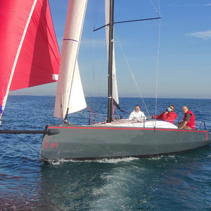 Cruising sailboat - dS8 - Sarch Composites - daysailer / 1-cabin / with bowsprit