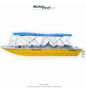 Barco Metalboat Tarumã 700 Passageiro Max