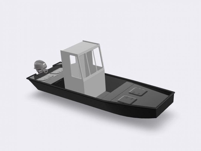 Black Workboats 500 PRO CABIN