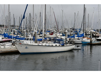 1980 Cape Yachts Cape north 43 also known as Brewer 43 sailboat for sale in California