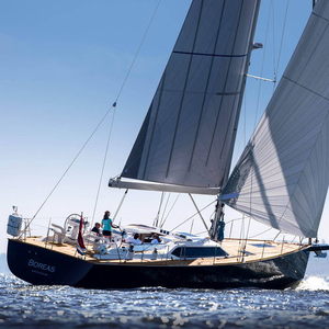 Cruising sailing yacht - 55CS - Contest Yachts - 3-cabin / with open transom / with bowsprit
