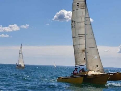 Haines Hunter Tramp Sailing Boat Trimaran